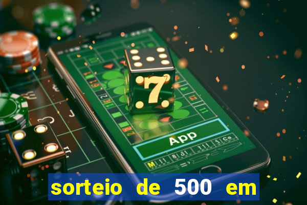 sorteio de 500 em cash toda segunda feira novibet